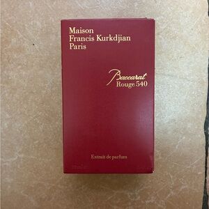 Maison Francis Kurkdjian Baccarat Rouge 540 Red Box